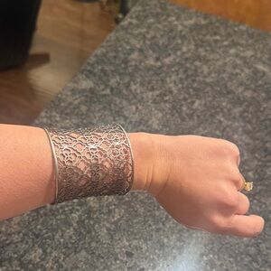 Kendra Scott Silver Filigree Bracelet